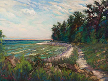 painting by John Ribble.