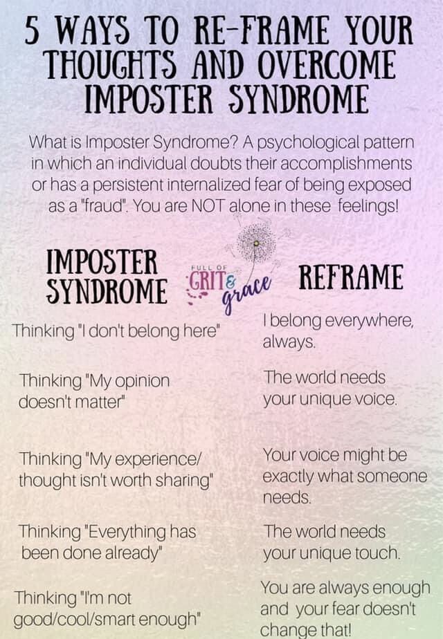 Imposter Syndrome Infographic