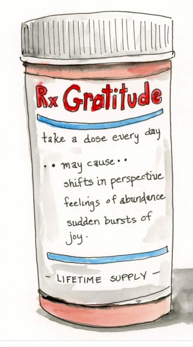 Gratitude Prescription Bottle image